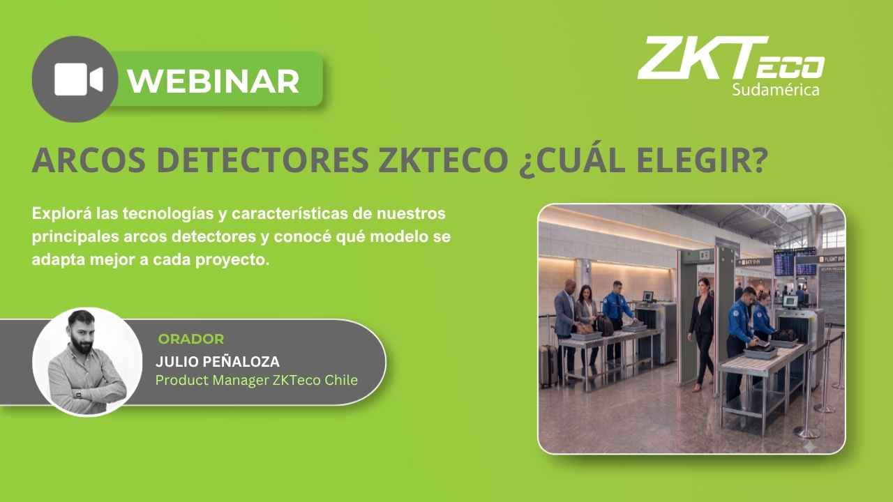 Arcos Detectores ZKTeco ¿Cuál elegir?