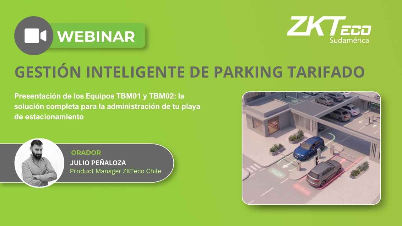 Sistema TBM: parking tarifado inteligente