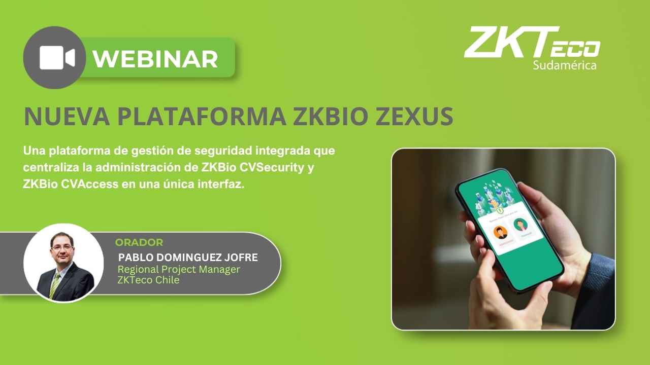 Nueva plataforma ZKBio Zexus