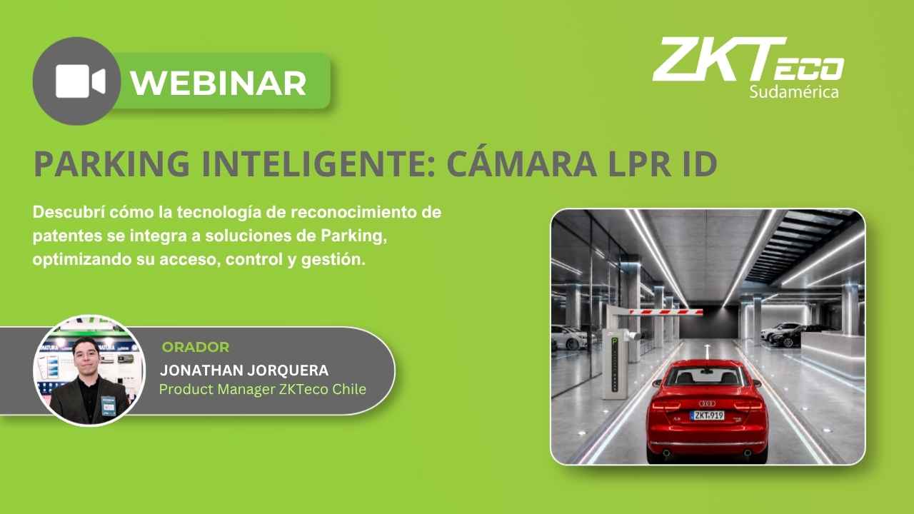 Parking Inteligente: Cámara LPR ID